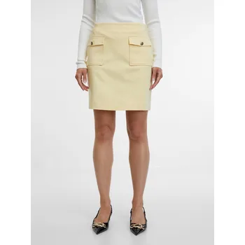 Dámská sukně Orsay Žlutá dámská sukně - Dámské Orsay krémová 2726809