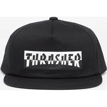 Kšiltovka Kšiltovka Thrasher Mixtape Snapback Black Universal