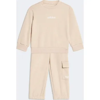 Kojenecká tepláková souprava adidas KE0862 béžová 80X, vel. 104