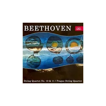 Česká hudba Kvarteto města Prahy – Beethoven: Smyčcový kvartet č. 10 Es dur Harfový, Smyčcový kvartet č. 11 f moll