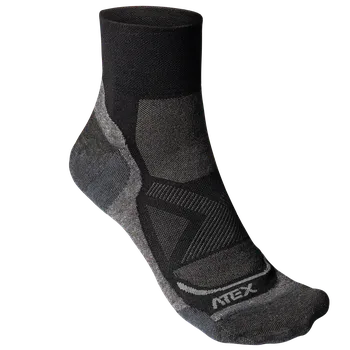 ATEX Běžecké ponožky ORVIX antracitové 39-41
