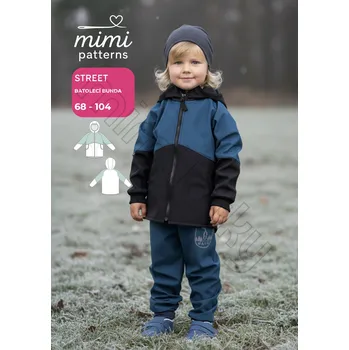 Nit Batolecí komerční střih, Bunda, Street - Tištěný střih