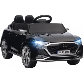 Dětské elektrovozidlo Dětské autíčko s dálkovým ovládáním a světlomety | černé