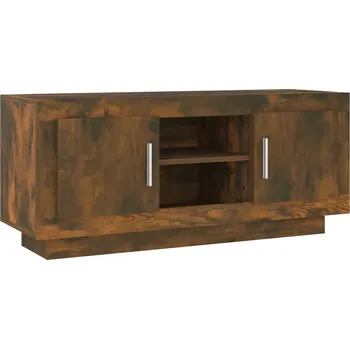 Televizní stolek VidaXL TV stolek, kouřový dub, 102 x 35 x 45 cm
