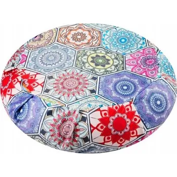 Polštář Polštář na meditaci Zafu Omm Yoga Mandala Vibrant