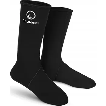 Pánské ponožky Neoprenové Ponožky Tsunami Shoes velikost 42/43 velikost 43 černé