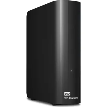 Počítač WD Elements Desktop 22TB Pevný disk, externí, 22TB, 3,5", USB 3.0, černý WDBWLG0220HBK-EESN