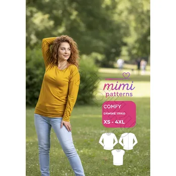 Nit Dámský komerční střih, Triko, Comfy - Tištěný střih