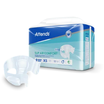 Inkontinenční kalhotky Attends Slip Air Comfort 9 XS—Kalhotky absorpční plenkové 32 ks