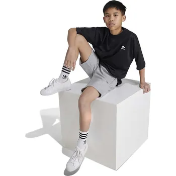 Dětská móda Dětské bavlněné tričko adidas Originals TEE IW3507 černá 99X, vel. 128