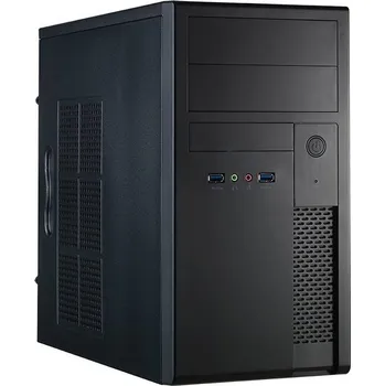 Skříň CHIEFTEC Mesh XT-01B-350S8 350 W Skříň, Mini tower, zdroj 350W, Micro ATX, USB 3.0, černá XT-01B-350GPB