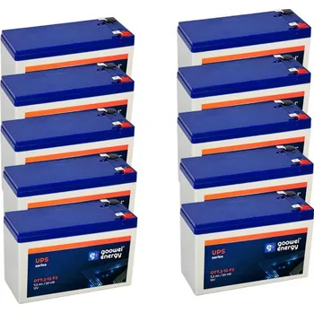 Trakční baterie Goowei Energy APC SYBATT, alternativa bez příslušenství (10ks Goowei OT7.2-12 F2)