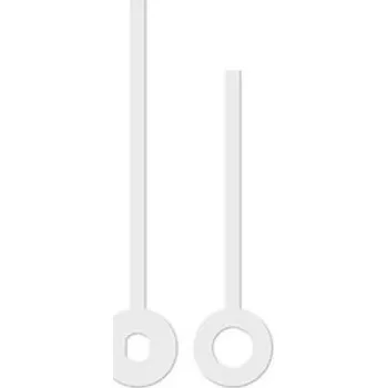 Kuchyňská minutka MPM Kovové hodinové ručičky 005785 (120 mm, 88 mm) - bílé E34.4952, E34.005785