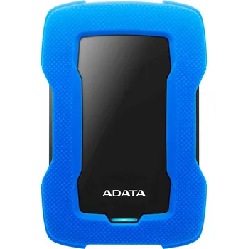 Pevný disk A-Data ADATA Externí HDD 1TB 2,5" USB 3.1 HD330, BLUE COLOR BOX, modrý (gumový, nárazu odolný) AHD330-1TU31-CBL