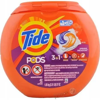 Prací prostředek Tide Pods z USA – Skvělé prací kapsle Spring Meadow 42 ks