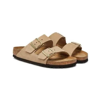 Dámské pantofle Nazouváky Birkenstock Arizona 1019016 Béžová 41