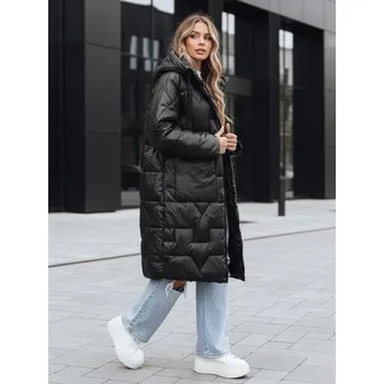 Dámská zimní bunda oversize černá