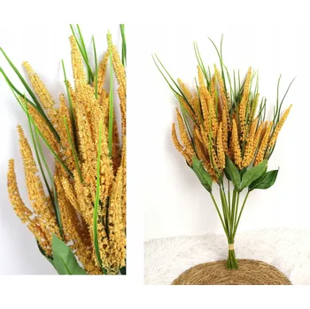 IP kamera Kytice VŘES výška 50 cm, 9 stonků ve svazku - ŽLUTÁ WD-186C