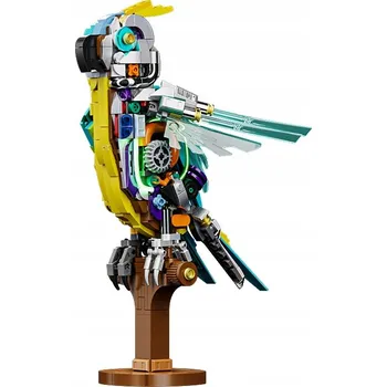 ostatní stavebnice Mechanický LED papoušek - Stavebnice MJI 13052 MOC 688dílů TECHNIC