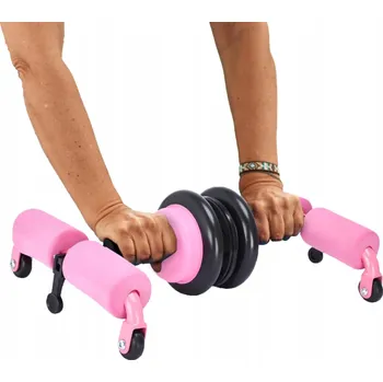 Posilovač břišních svalů Multifunkční na kolečkách Ergonomický design
