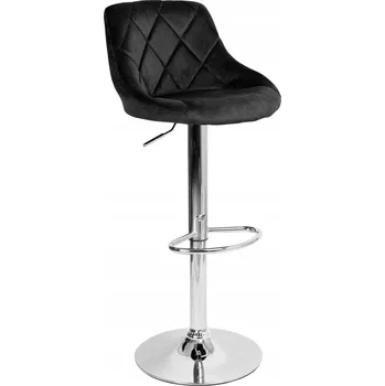 Barová židle Barová Židle eHokery , černá, 105 cm, látka