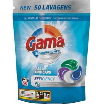 Kapsle na praní Gama Cleaning Power Efficiency Univerzální Kapsle na praní 50 Ks