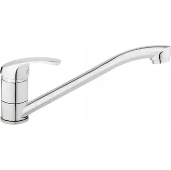 Vodovodní baterie Kuchyňská stojánková baterie Ferro Basic BBC4 stříbrná