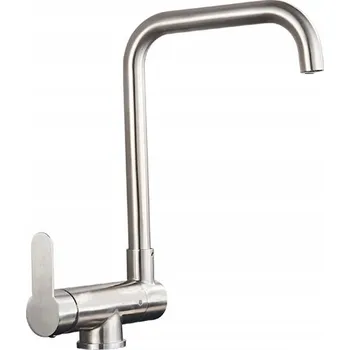 Vodovodní baterie Stojánková kuchyňská baterie LAUFERI, stříbrná matná