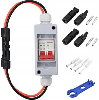 vypínač ODPOJOVAČ SOLÁRNÍHO PANELU PV DC ROZVADĚČ 500V 32A