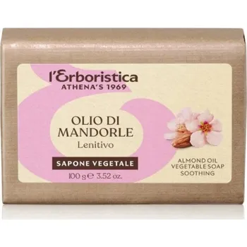 Mýdlo Erboristica Italské Rostlinné Mýdlo s Mandlovým Olejem 100g
