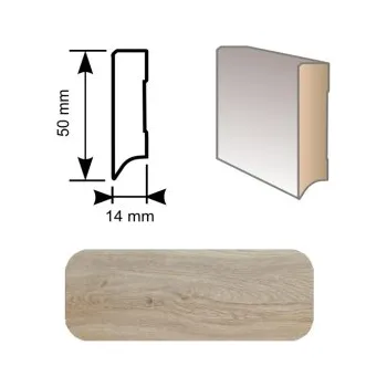 soklová lišta Soklová lišta RIGIT RS50 Hikora