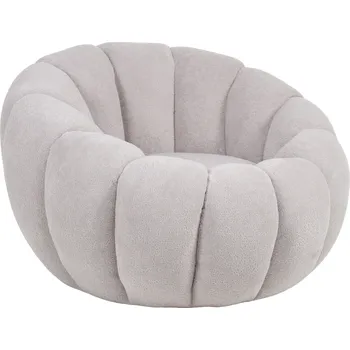 Křeslo Luxusní křeslo, světle šedá, TEKVIO