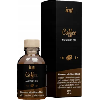 Erotický masážní přípravek VONNÝ MASÁŽNÍ OLEJ S VŮNÍ KÁVY 30 ML