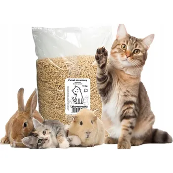 Stelivo dřevěné pro kočky 15 kg ekologické, bezprašná lesní vůně