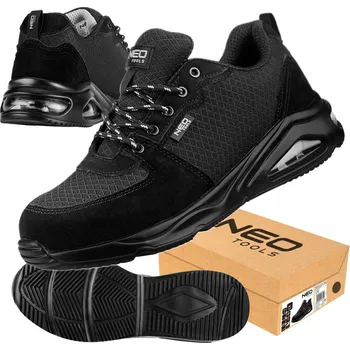 Pracovní obuv NEO PRACOVNÍ OBUV PÁNSKÁ O1 SR AIRBAG LEHKÁ ČERNÁ PODEŠEV AIR vel. 40
