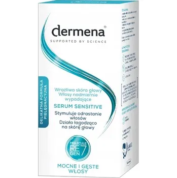 Vlasová regenerace Sérum na vlasy dermena regulující tvorbu kožního mazu 50 ml