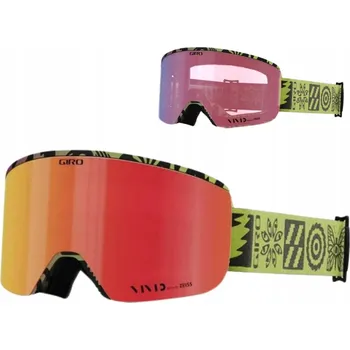 Lyžařské a snowboardové brýle GIRO AXIS S2 S1, dvoje vyměnitelné skla