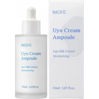 Pleťové sérum Nacific Uyu Cream Ampoule Serum – Vyživující pleťové sérum v ampulích pro regeneraci pleti, 50 ml