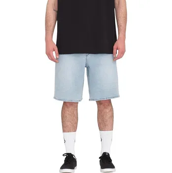 Pánské oblečení kraťasy Volcom Billow Denim - Desert Dirt Indigo 38