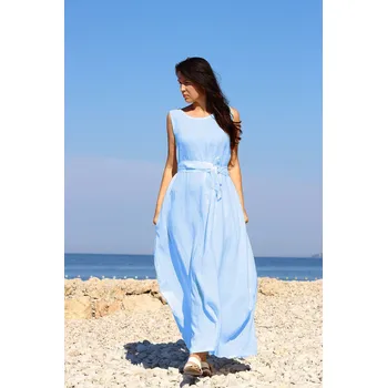 Dámské šaty Lotika Lněný PÁSEK Lotika český produkt 828136