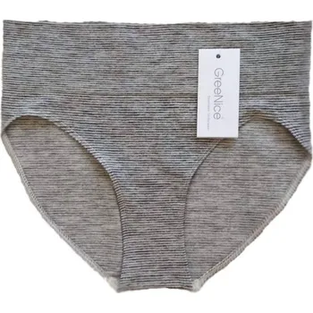 Kalhotky Dámské bezešvé kalhotky GreeNice 3991 Barva: hnědá, Velikost: M-L