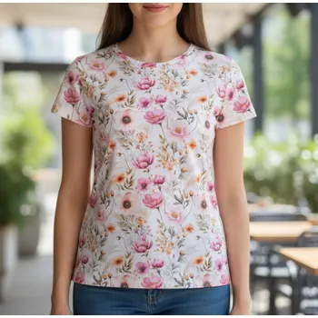 Dámské tričko Dámské tričko květy JerryJane