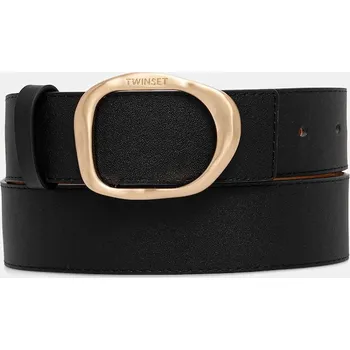 Opasek Oboustranný pásek Twinset 252TA402A černá 99X, vel. M