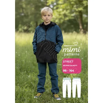 Nit Dětský komerční střih, Kalhoty, Street - Tištěný střih