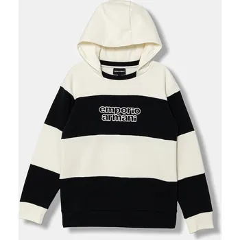 Oblečení a móda Dětská bavlněná mikina Emporio Armani EB000770.AF16135 námořnická modř 59X, vel. 176