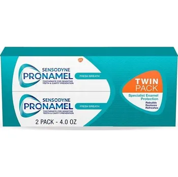 zubní pasta Sensodyne Pronamel Fresh Breath 2 x 113 g (Dvojbalení zubní pasty).