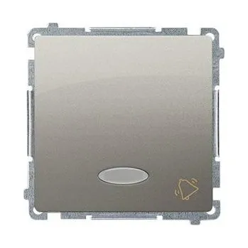 vypínač Vypínač jednoduchý Klasik, Podomítkový Kontakt-simon stříbrný BMD1L.01/29