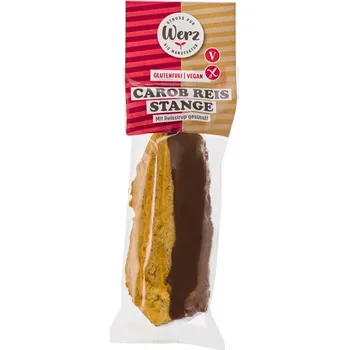 Werz Karobová rýžová sušenka 50 g bio BIO VEGAN BEZLEPEK Množství: 1 ks
