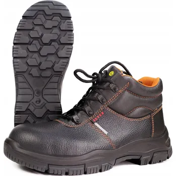 Pracovní obuv Ochranné kotníkové boty H4801 S3 HRO s kompozitní špičkou a kevlarovou stélkou BOZP
