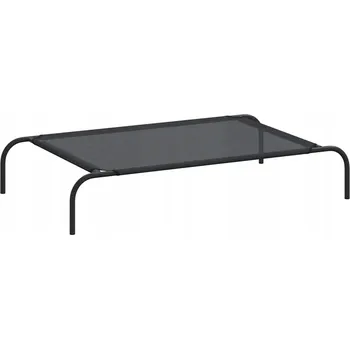 Pelíšek pro psa Pelíšek pro psa na vyvýšeném rámu - 110x65x20 cm, černý